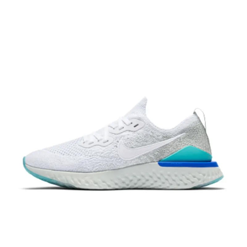 Nike Epic React Flykint 2 “White / Light Silver / Spruce Aura” (BQ8927-105)