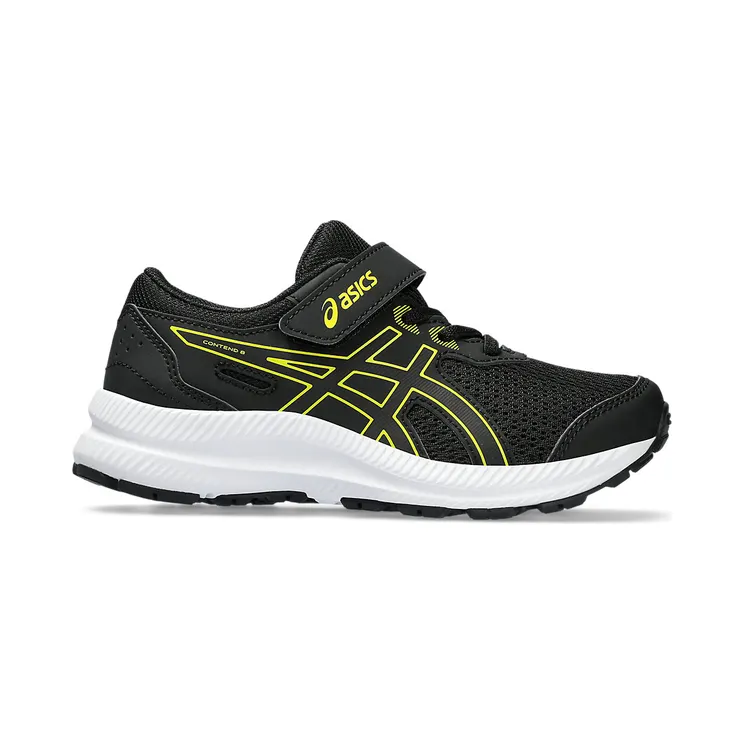 Asics Contend 8 Ps Black/Bright Yellow (1014A258.009)