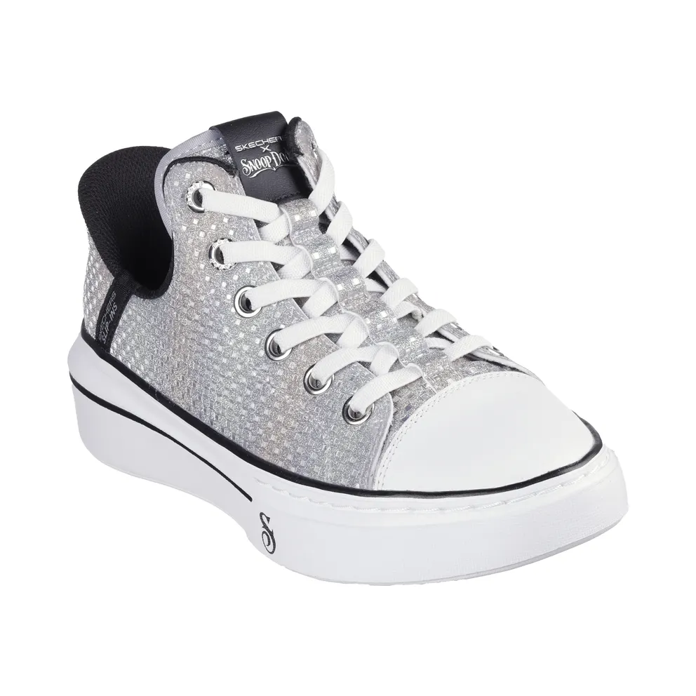 Skechers Slip-ins: Snoop One Disco Snoop “Silver / Multi (186006 Smlt)” (186006SMLT)