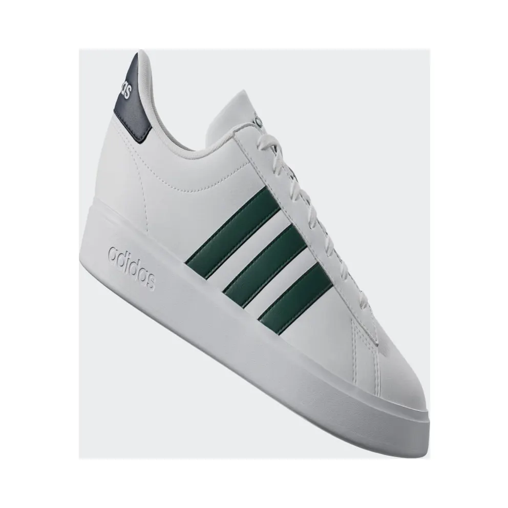 Adidas Grand Court Cloudfoam Comfort Cloud White / Collegiate Green / Shadow Navy (ID4465)