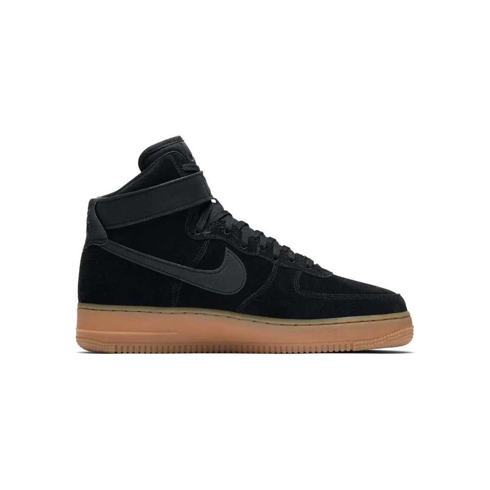 Nike Air Force 1 High 07 Lv8 Suede Black/Black-Gum Med Brown Black/Black-Gum Med Brown (AA1118-001)