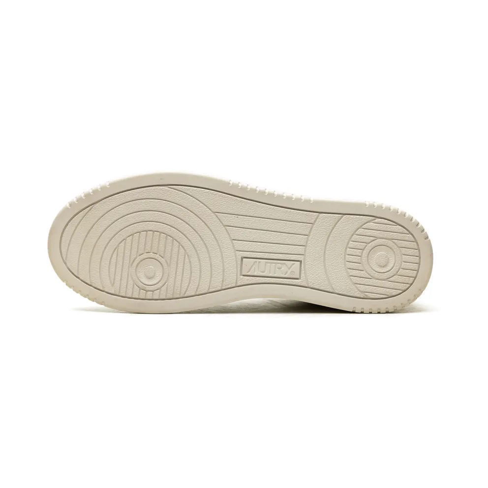 Autry Medalist Low “White/Silver” (AULW-GB01)