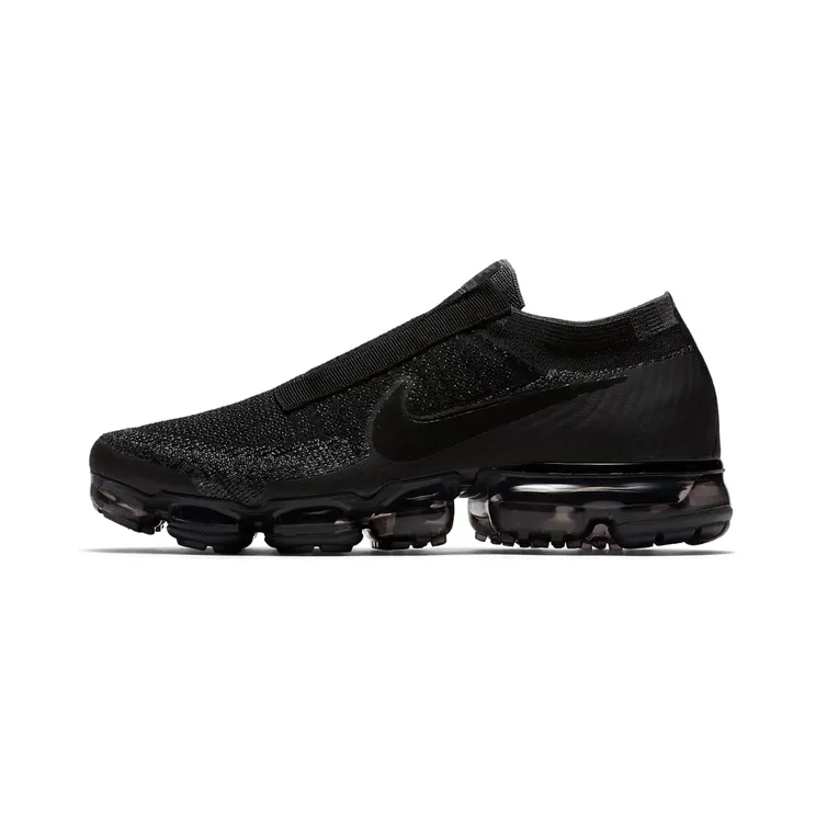 Nike Air VaporMax SE Laceless Triple “Black / Dark Grey” (AQ0581-001)