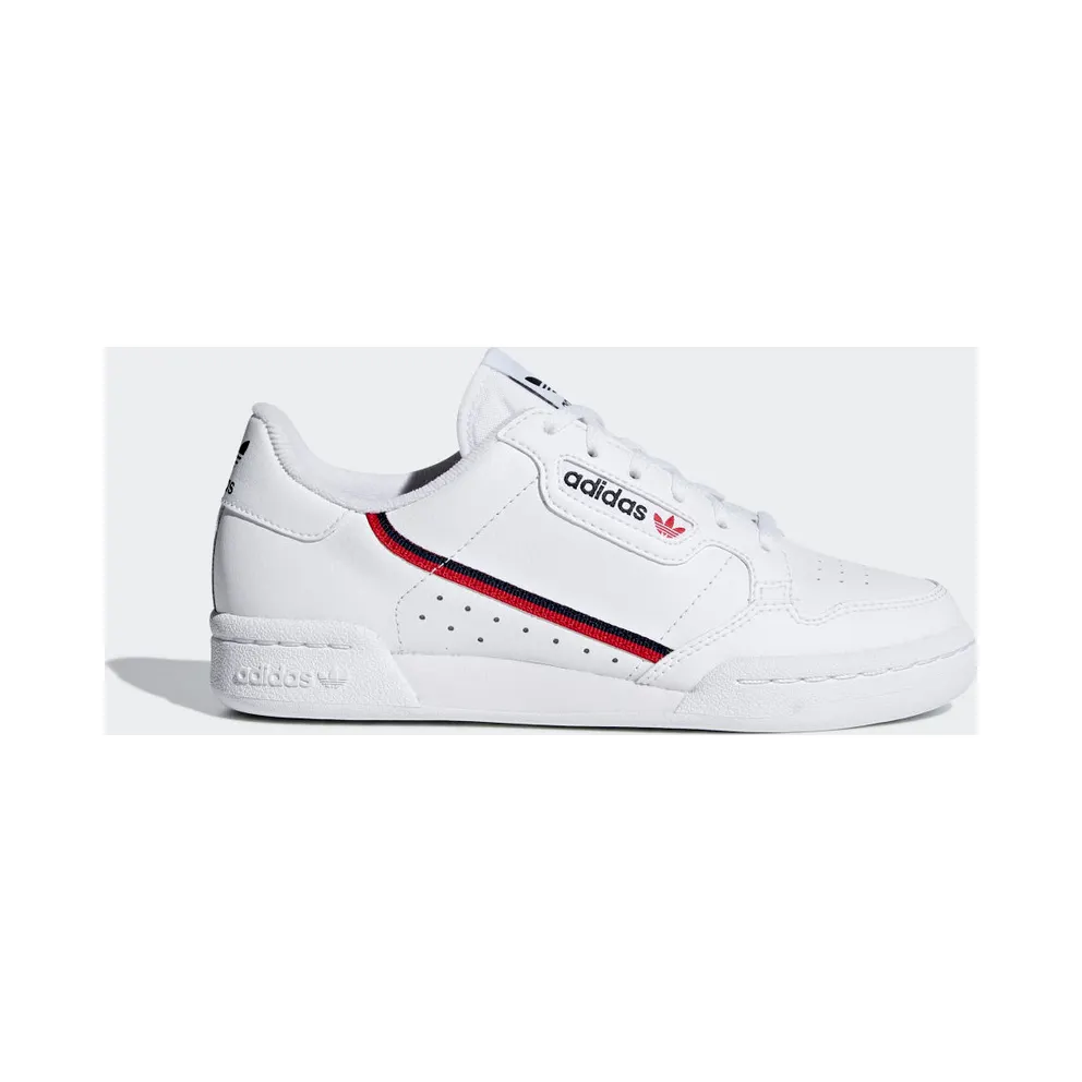 Adidas Continental 80 Cloud White / Scarlet / Collegiate Navy (F99787)