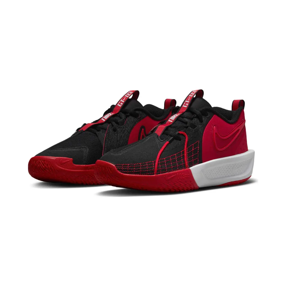 Nike GT Cut 3 Black White University Red (FD7033-002)