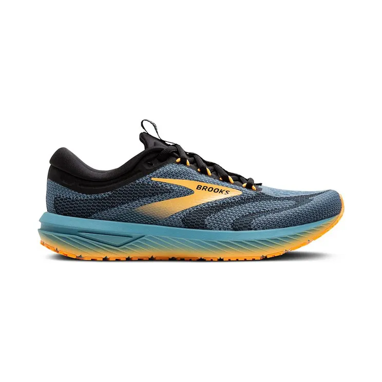 Brooks Revel 7 Storm Blue Black Orange Pop (110435-1D-484)