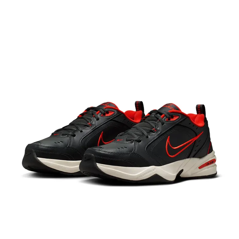 Nike Air Monarch Dark Smoke Grey/Picante Red/Pale Ivory (415445-003)
