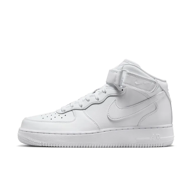 Nike Air Force 1 ’07 Mid Fresh White/White/Wolf Grey/White (DZ2525-100)