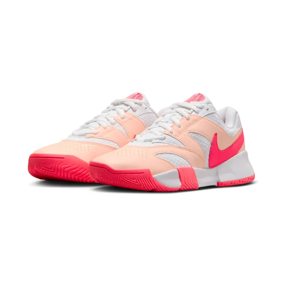 Nike Court Lite 4 White Crimson Tint Aster Pink Hot Punch (FD6575-101)