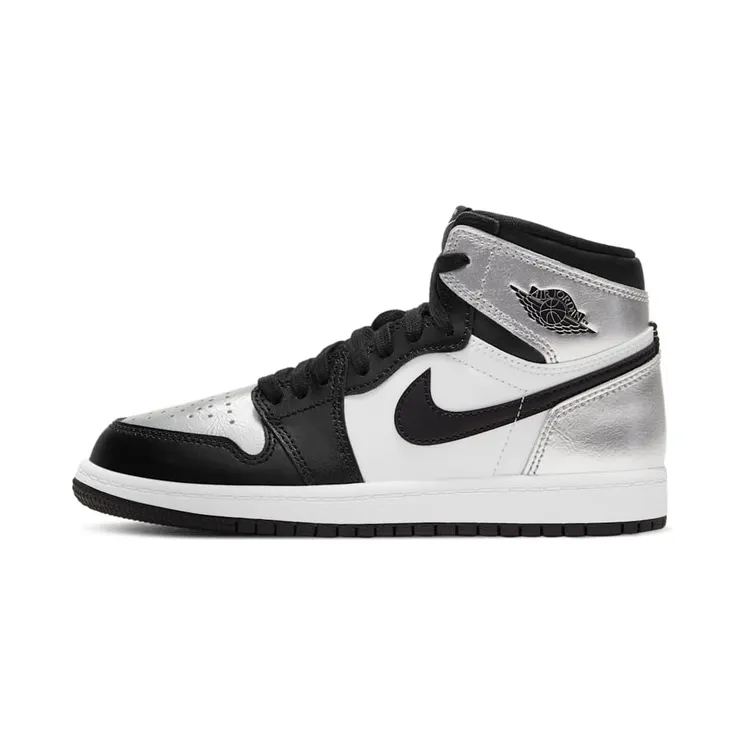 Air Jordan 1 Retro High Silver Toe (PS) (2021) – “Black / Metallic Silver White Black” (CU0449-001)