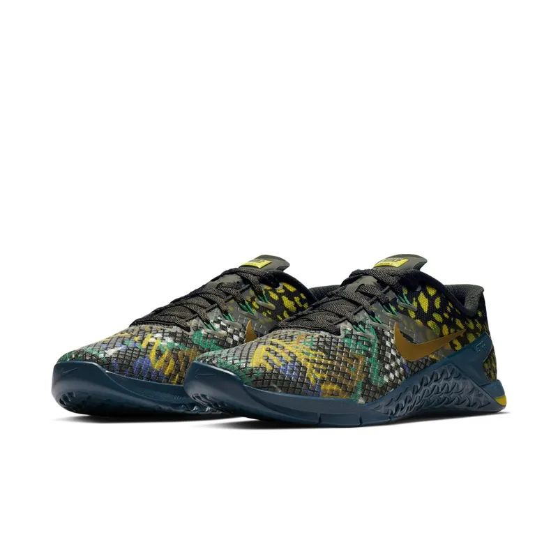 Nike Metcon 4 XD Multi-Color Snake Sequoia/Desert Moss-Nightshade-Laser Fuchsia-Lucid Green-Bright Citron (BV1636-300)