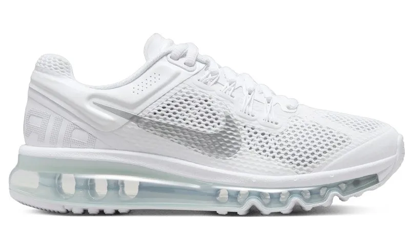 Nike Air Max 2013 White Black Metallic Silver (555426-101)
