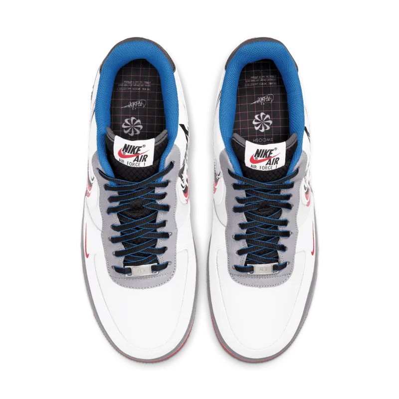 Nike Air Force 1 Low Time Capsule Pack White/Cement Grey-Imperial Blue-Ember Glow (CT1620-100)