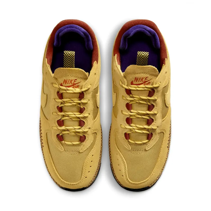 Nike Air Force 1 Wild Wheat Gold/Rugged Orange/Field Purple/Wheat Gold (FB2348-700)