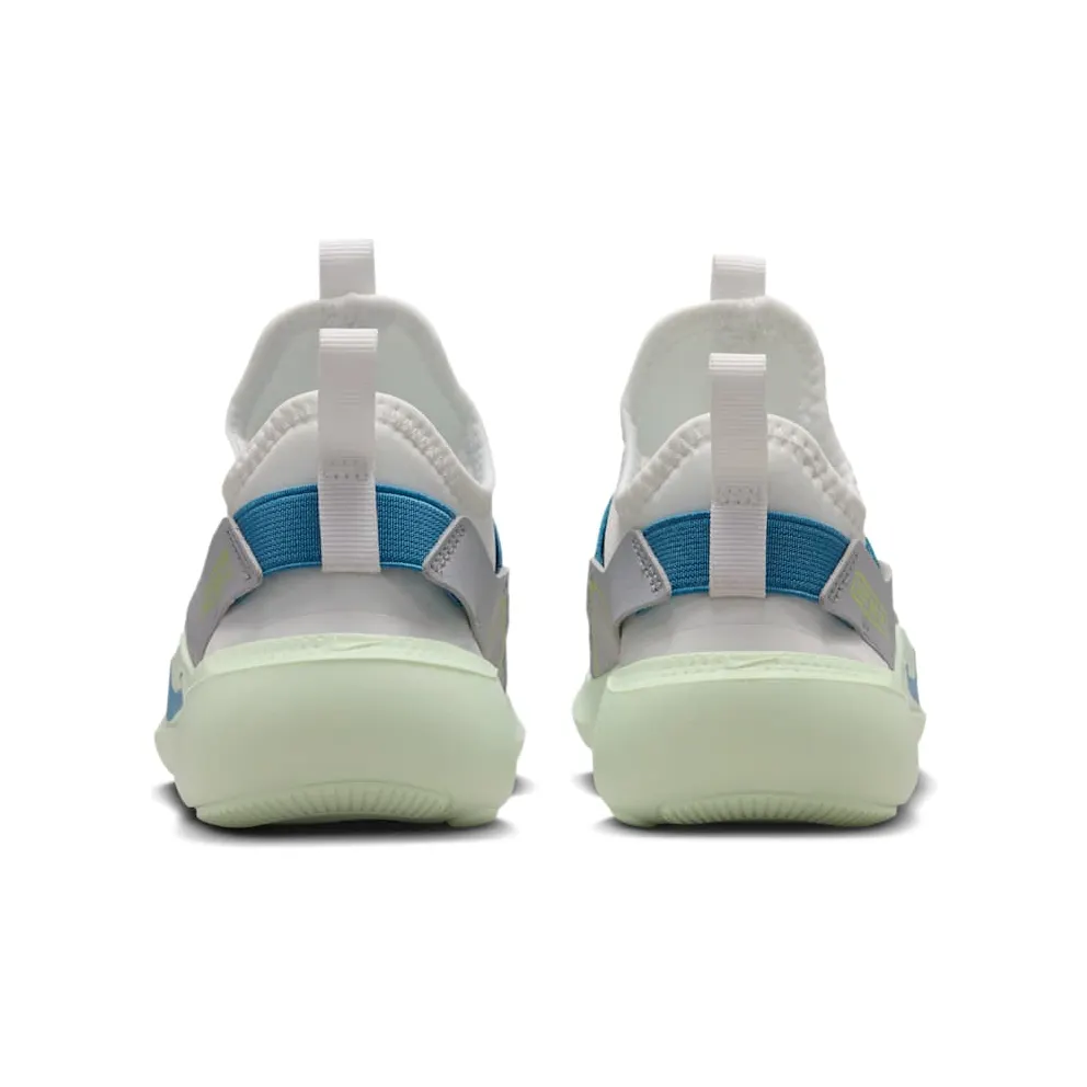 Nike Flex Runner 4 White Grey Volt Tint Dutch Blue (IF2894-103)