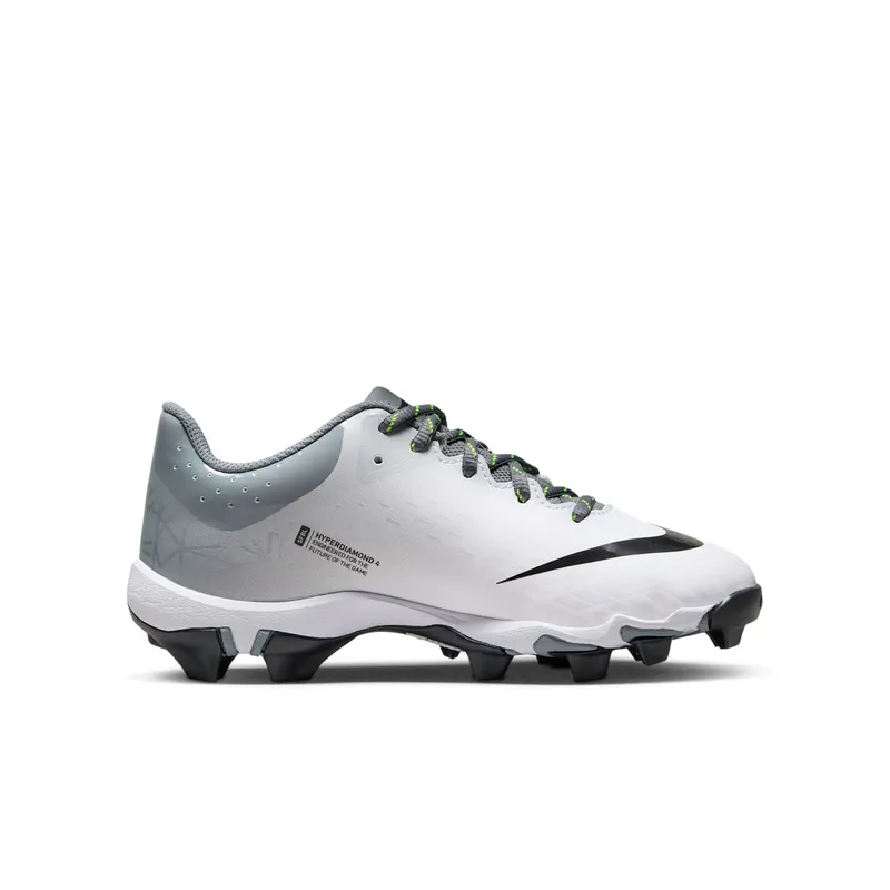 Nike Hyperdiamond 4 Cool Grey / White / Volt (CZ5919-008)