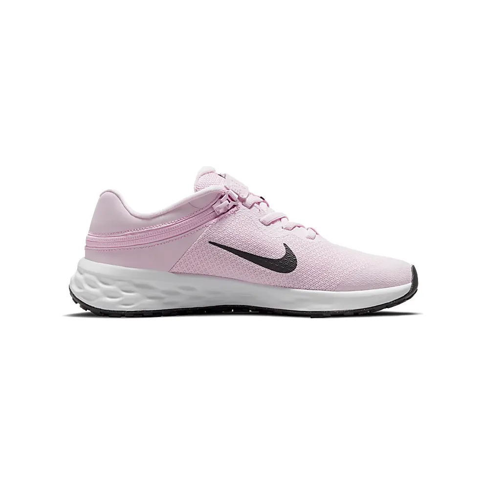 Nike Revolution 6 FlyEase Older Kids’ Easy On/Off Road Running Pink 50% Sustainable Materials (DD1113-608)