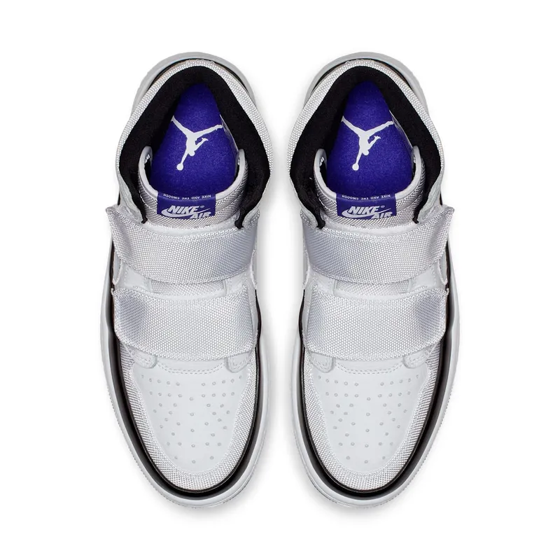 Jordan 1 Retro High Double Strap Concord White/Black-Dark Concord (AQ7924-107)