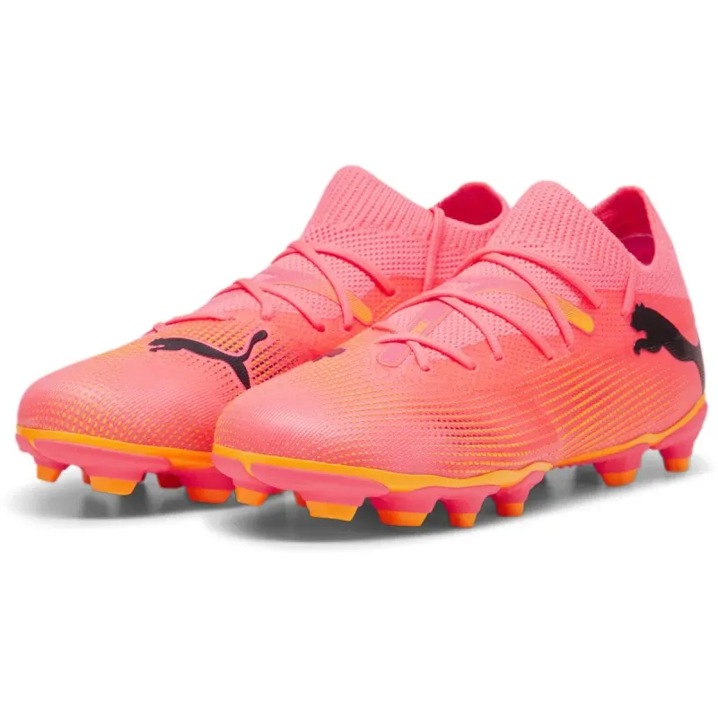 Puma Future 7 Match FG/AG Junior Kids Nockenschuhe, rosa, Größe 28 (107729)