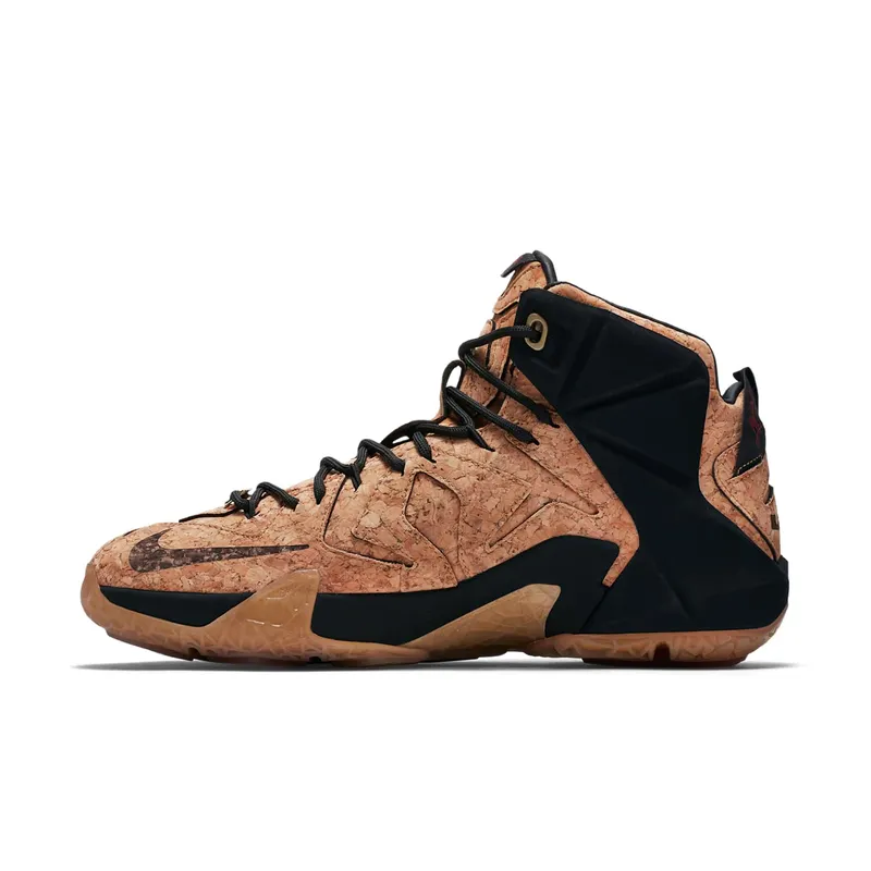 Nike LeBron 12 EXT Cork Hazelnut/Metallic Gold-Black (768829-100)