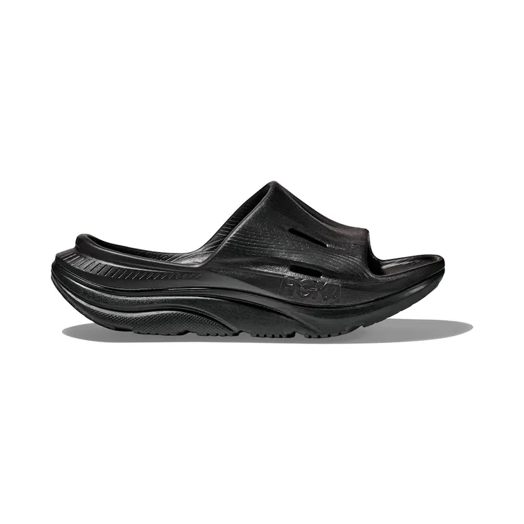 Hoka One Ora Recovery Slide 3 Black (1134471-BBLC)