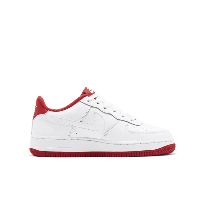 Nike Air Force 1 White University Red (GS) White/University Red (CD6915-101)