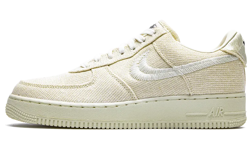 Nike Stussy x Air Force 1 Low ‘Fossil’ Fossil Stone/Sail/Off White (CZ9084-200)