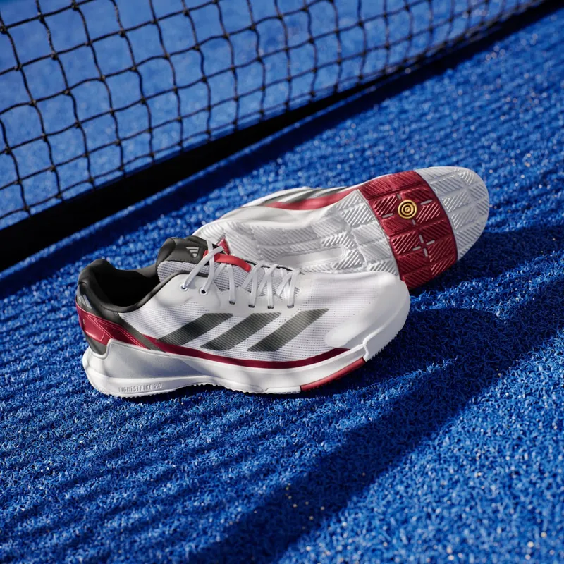 Adidas Crazyquick Padel Cloud White / Core Black / Lucid Red (IE3924)