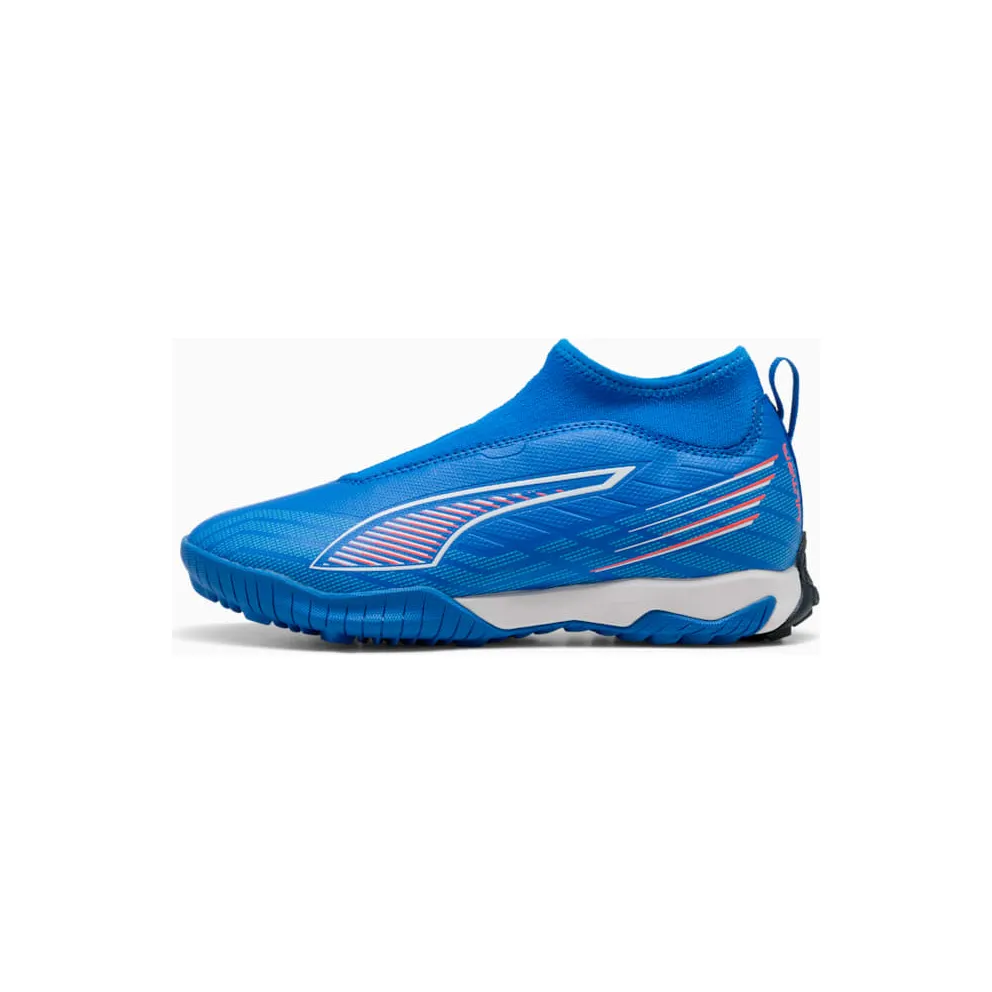 Puma Ultra 6 Match+ LL TT+ Mid Jr Ultra Blue 108529 01 White Glowing Red (108529-01)