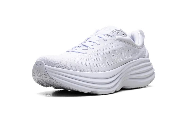 Hoka Bondi 8 “Triple White” (1127952-WWH)