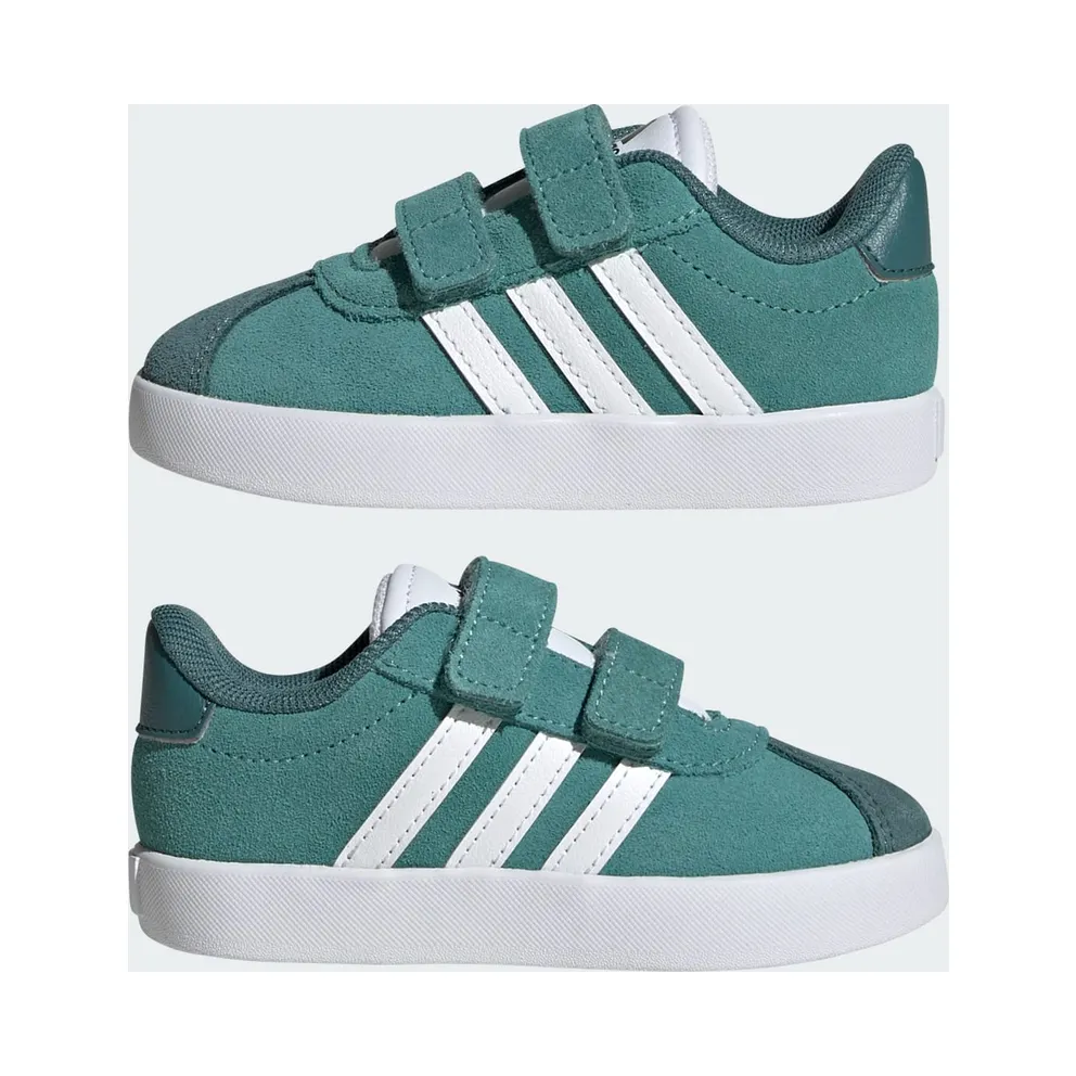 Adidas VL Court 3.0 Powder Teal / Cloud White / Preloved Teal (JP7877)