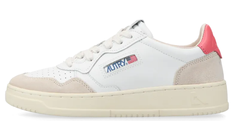 Autry Medalist Low W (weiß / pink) – AULWLS78
