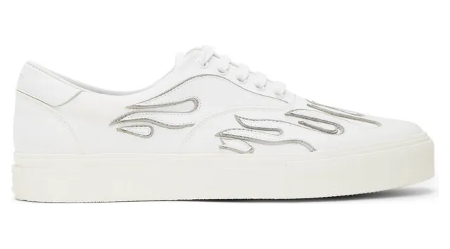 Amiri White Flame Sneakers (W0F22501CL)