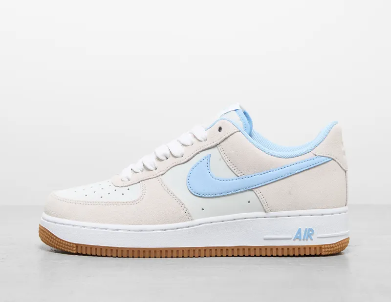 Nike Air Force 1 Low ’07 LV8 “Photon Dust White Gum Medium Brown Psychic Blue” (IB6388-002)