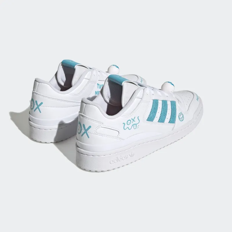 Adidas Forum Low Classic x André Saraiva Cloud White / Cloud White / Cloud White (FZ6353)