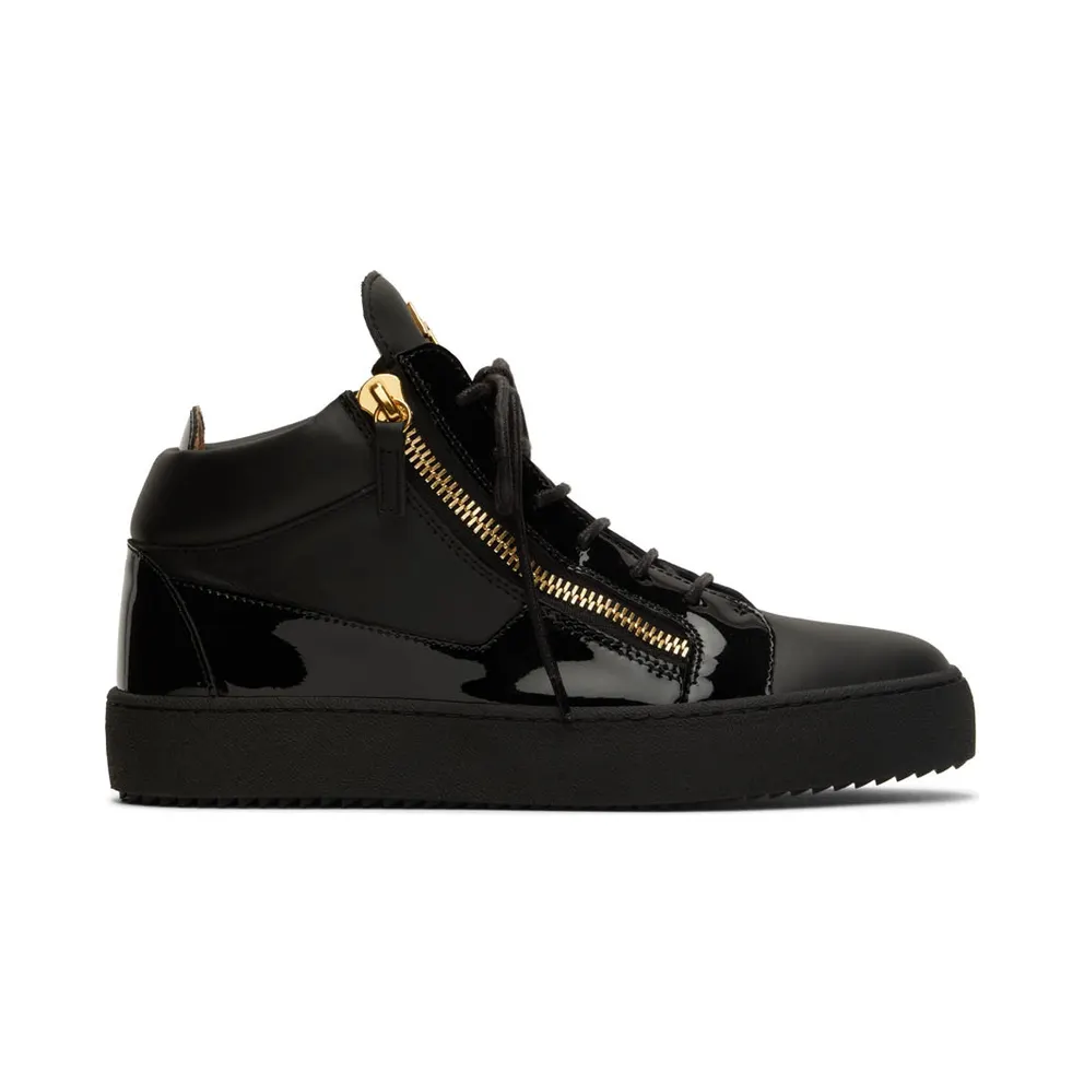 Giuseppe Zanotti Black Birel Vague May London Sneakers (RU00011-86441)