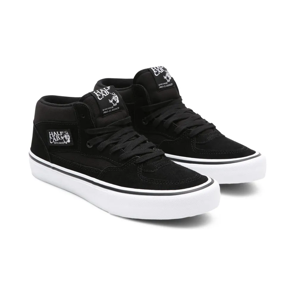 Vans Half Cab Pro Black White Black/Black-White (VN0A38CPB8C)