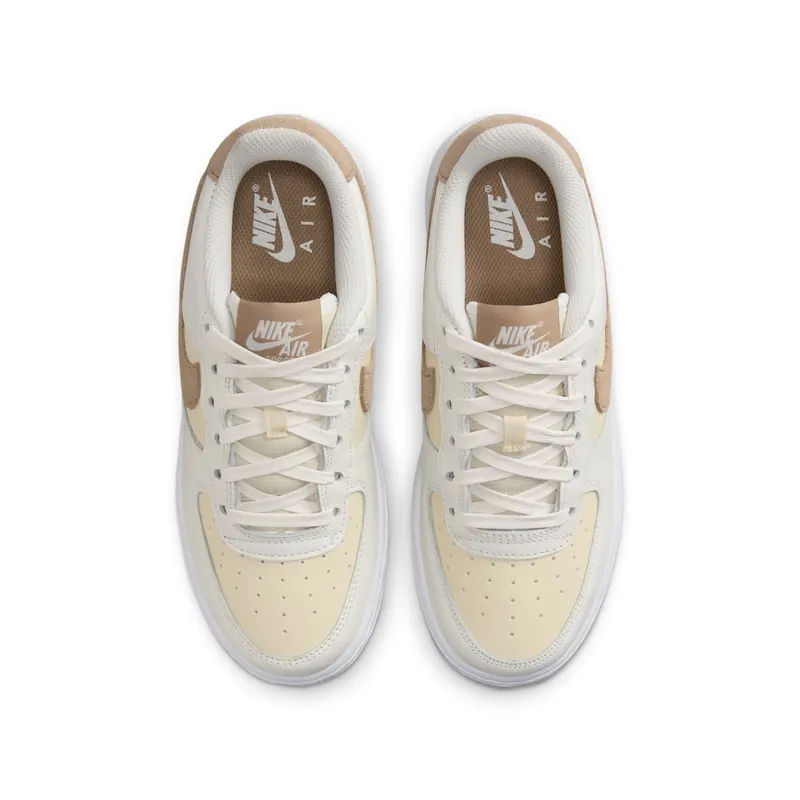 Nike AIR FORCE 1 LOW GS “Sail Coconut Milk White Khaki” (HF5349-100)