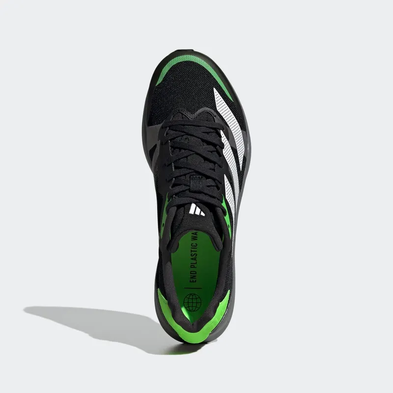 Adidas Adizero RC 4 Core Black / Cloud White / Solar Green (GX6660)