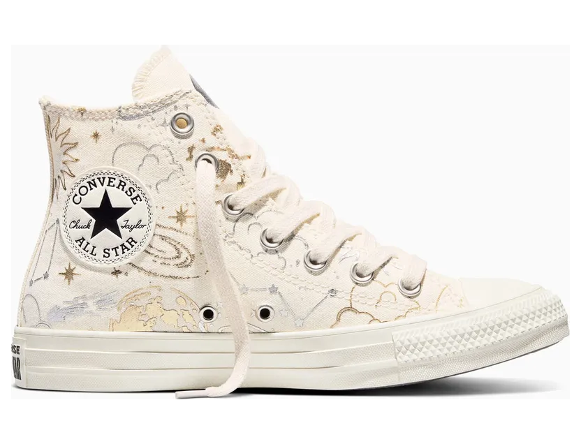 Converse Chuck Taylor All Star Lichtbeige / Gold / Black / Silver (A23869C)