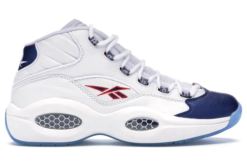 Reebok Question Mid Blue Toe 2016 (Other Brands Reebok)