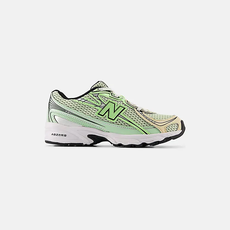 New Balance 740 Bungee Lace Mint Flash Ash Wood Lab Green (PZ740YC)