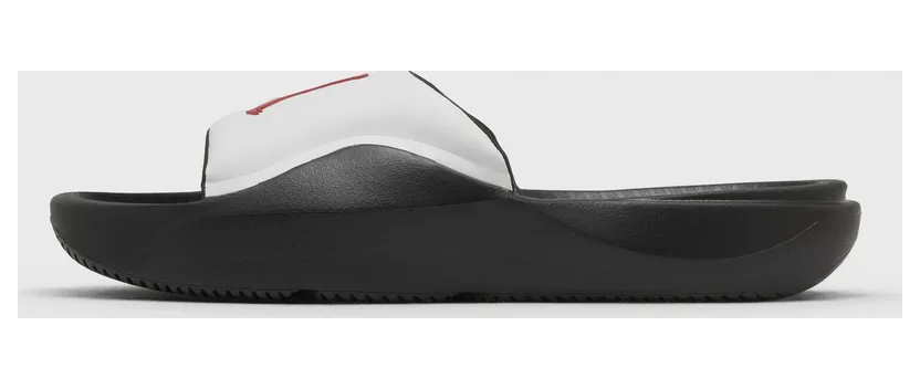 Jordan Franchise Slide White Black Gym Red