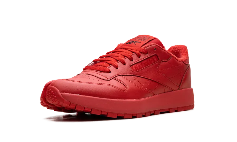 Reebok Maison Margiela Classic Leather Tabi Shoes Vector Red / White / Black (H04866)