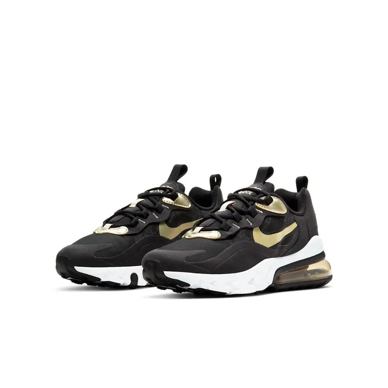 Nike Air Max 270 React Black Metallic Gold Star (BQ0103-018)