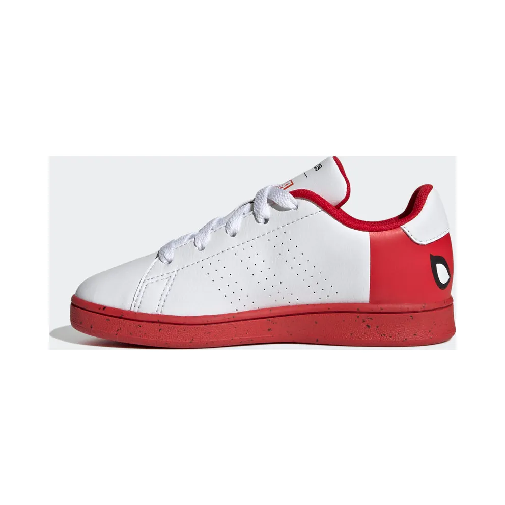Adidas adidas x Marvel Advantage Spider-Man Lace Cloud White / Cloud White / Better Scarlet (HQ8838)