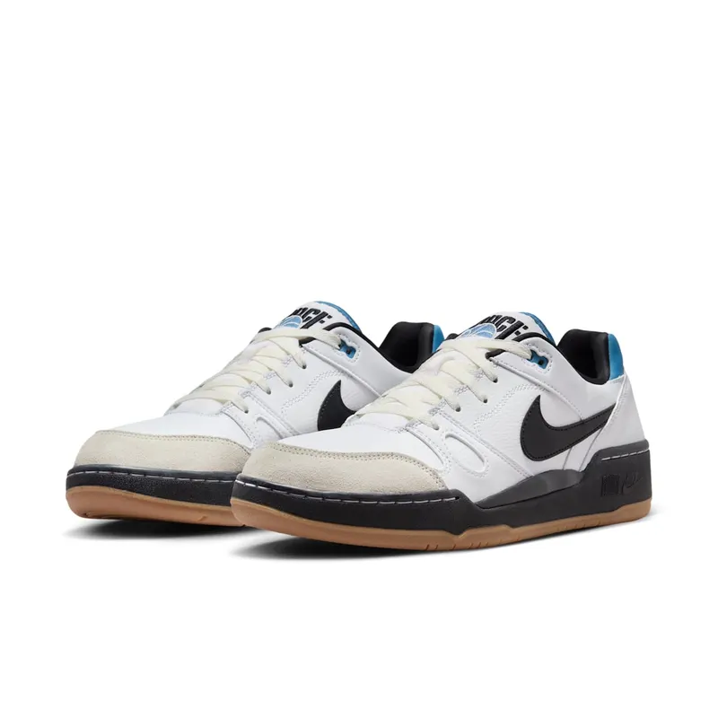 Nike Full Force Low White Black Aegean Storm (HJ7262-100)