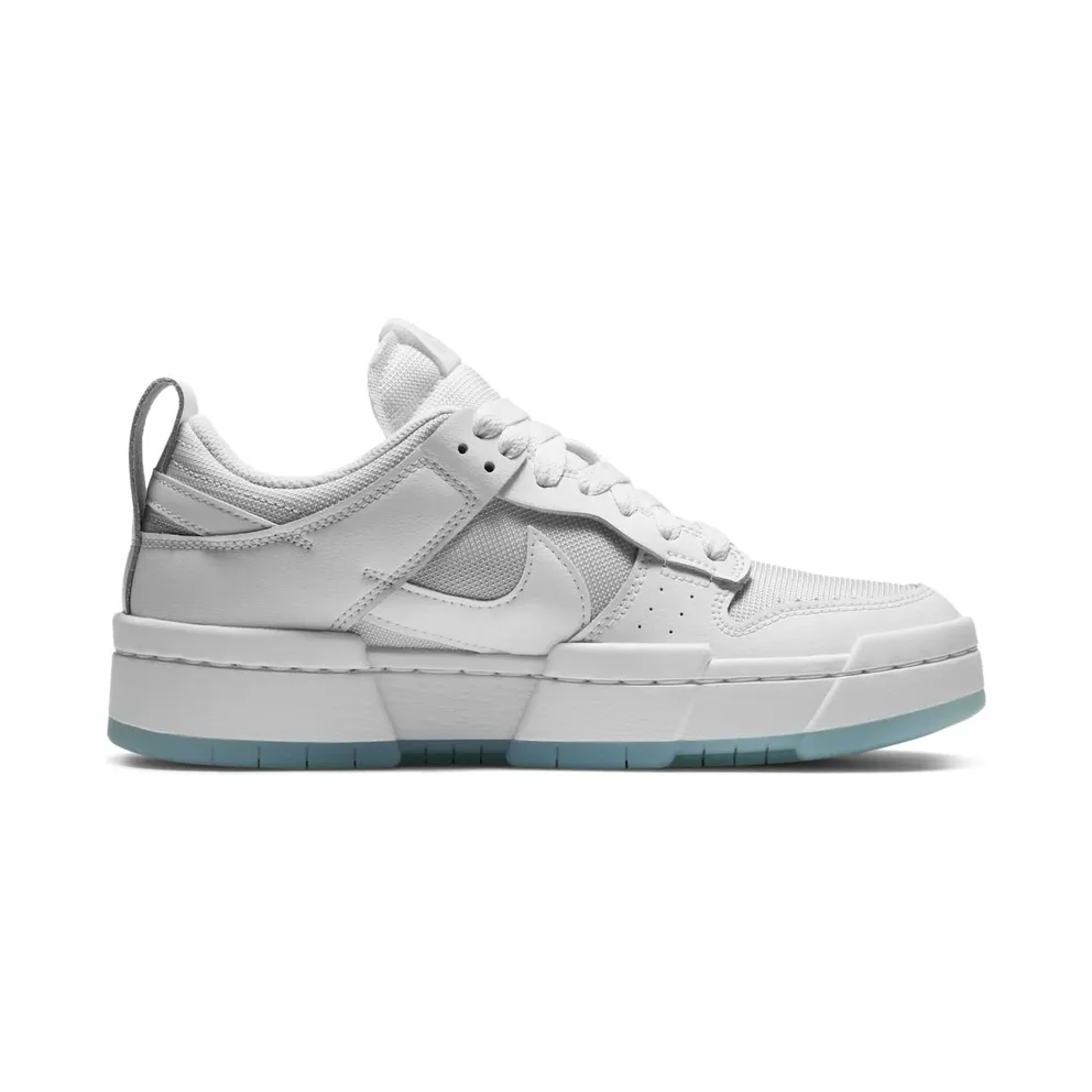 Nike Dunk Low Disrupt Photon Dust (W) Photon Dust/Summit White-Summit White (CK6654-001)