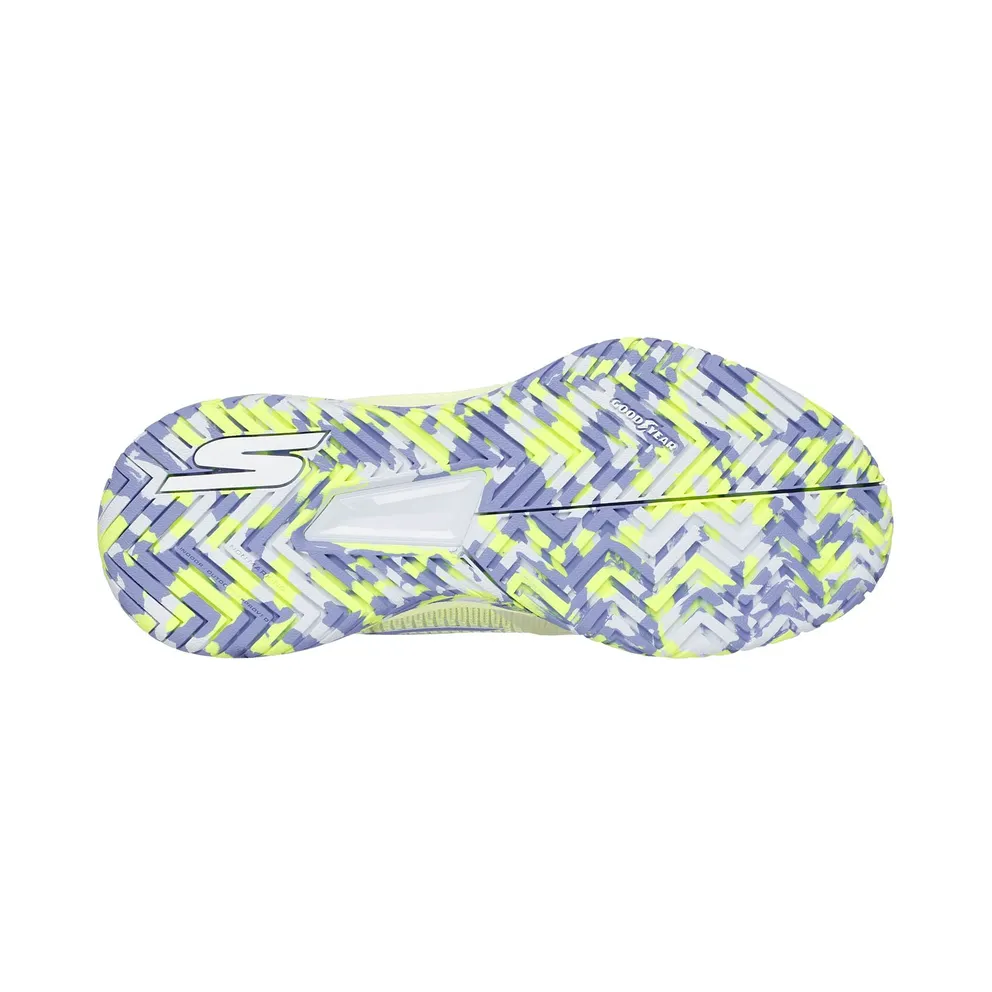 Skechers Viper Court Pro 2.0 Sneaker Limoen/Lavendel