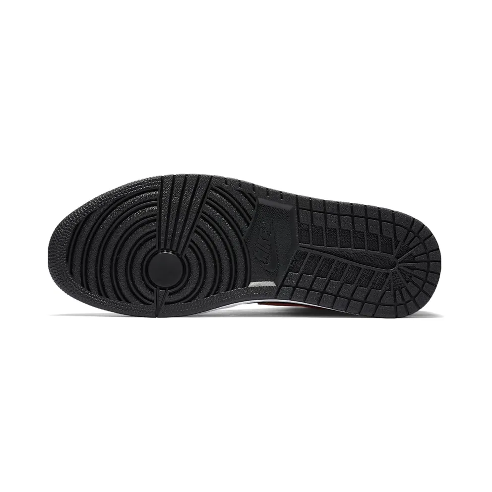 Jordan 1 Retro Mid Black Team Red Black/Team Red-Team Red-White (554724-009)